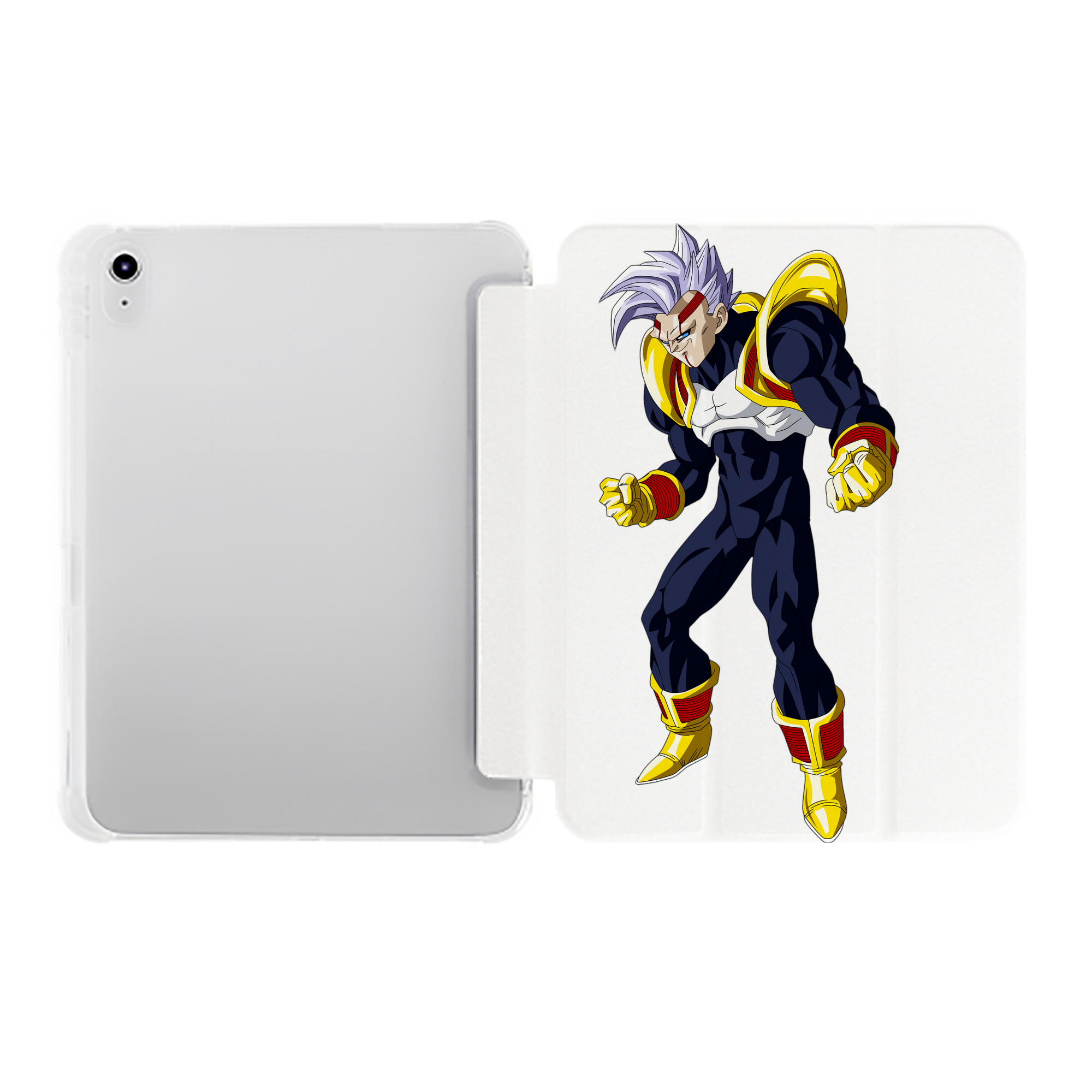 （画像用） ドラゴンボール DRAGON BALL IPad ケース ペン収納付き 三つ折りスタンド PUレザー×シリコン 対応機種9.5/10.5/10.9インチ